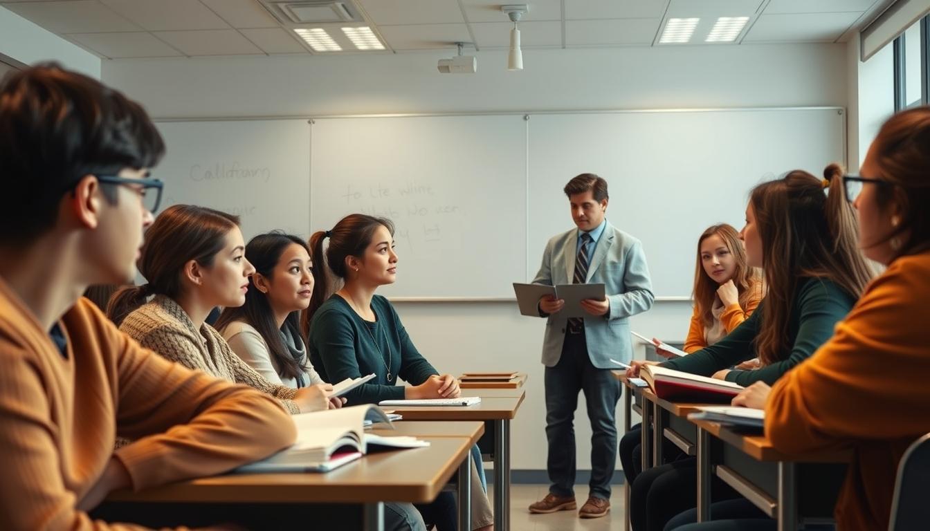 Structured study materials and learning resources on a desk